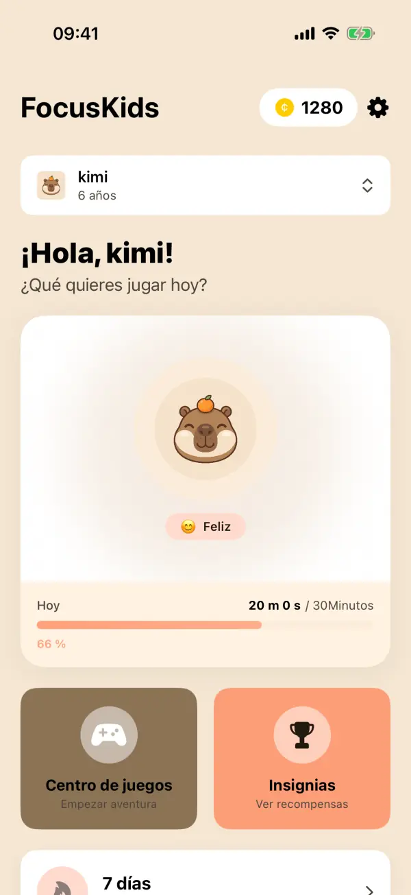 FocusKids — Capturas de pantalla 1
