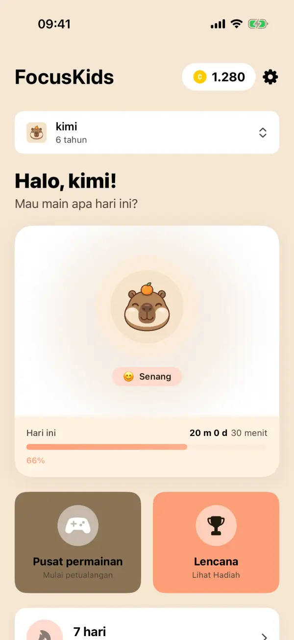 FocusKids — Tangkapan layar 1
