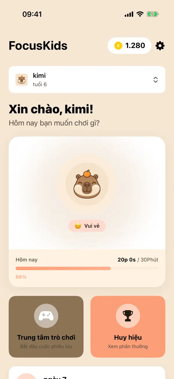 FocusKids — Ảnh chụp màn hình 1