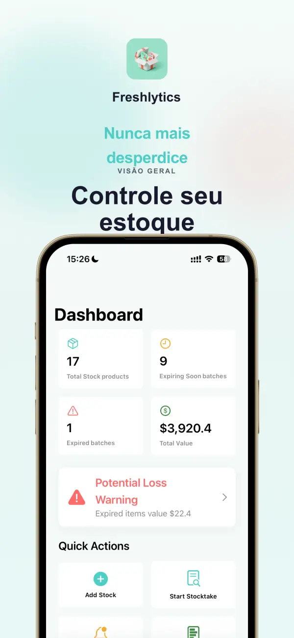 Freshlytics — Capturas de tela 1