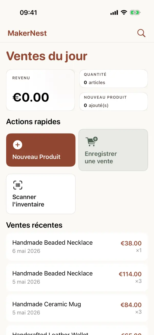 MakerNest — Captures d'écran 1