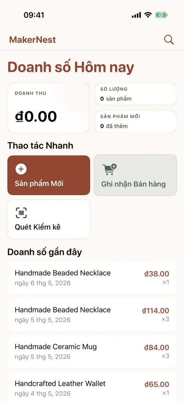 MakerNest — Ảnh chụp màn hình 1